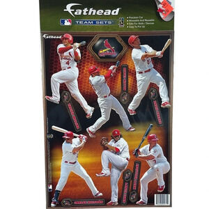 New Fathead St Louis Cardinals MLB Baseball Team Wall Decal Stickers